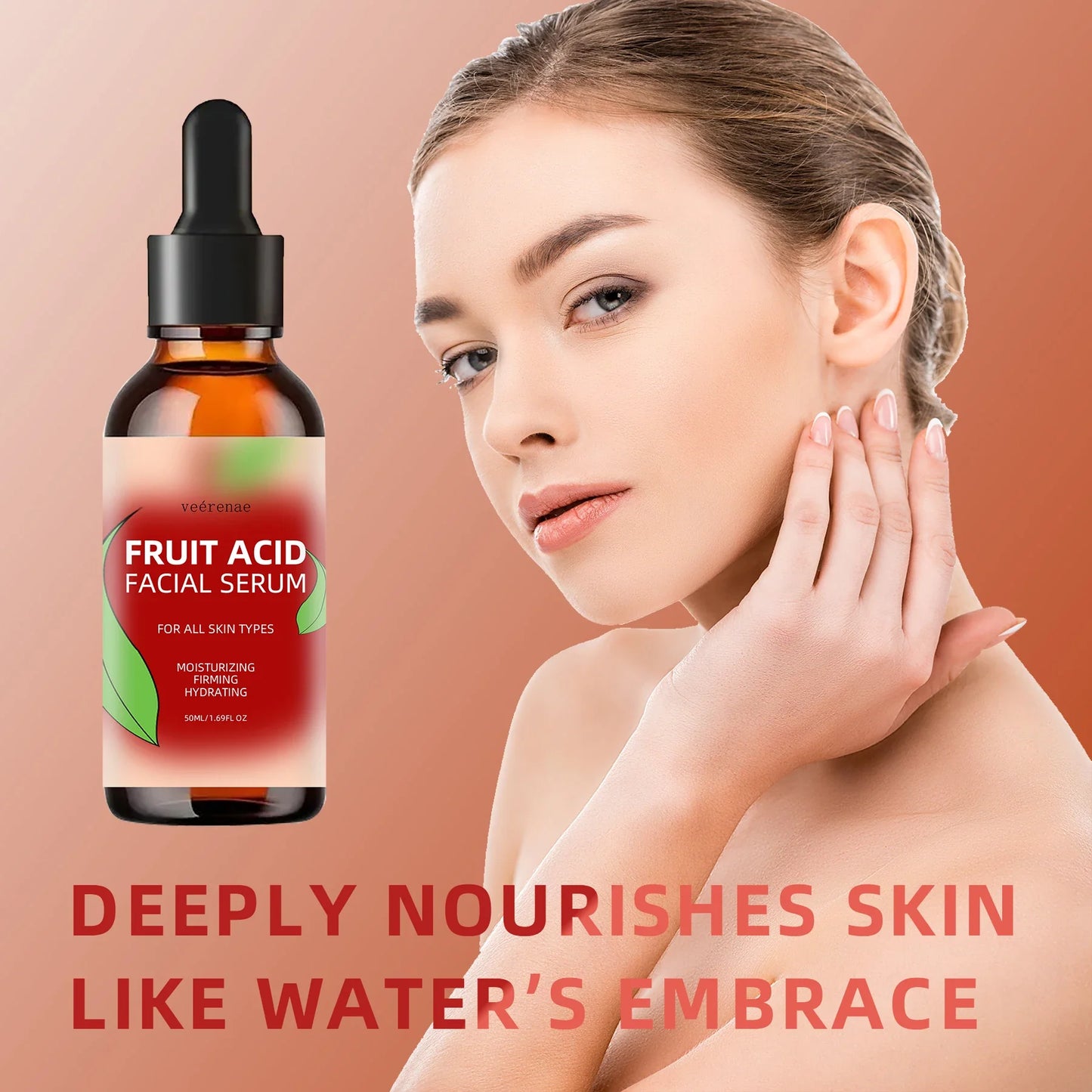 Veérenae Fruit Acid Facial Serum – Firming & Oil-Free