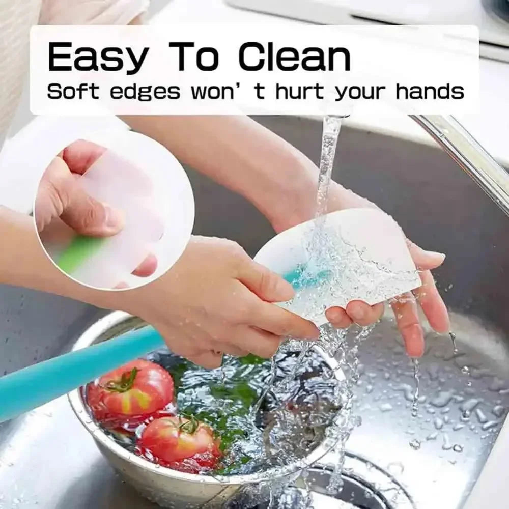 Silicone Spatula & Cake Scraper | High-Heat Pastry Tools