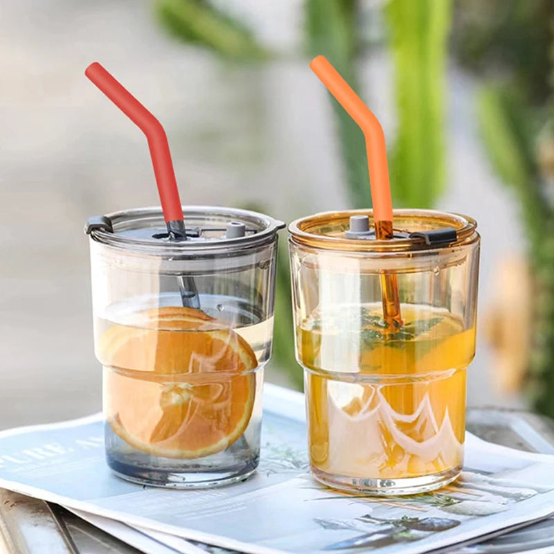 6-Pack Silicone Straw Tip Covers for 9mm Reusable Straws Straw Tip Covers Peaceful Pleasures Health and Wellness