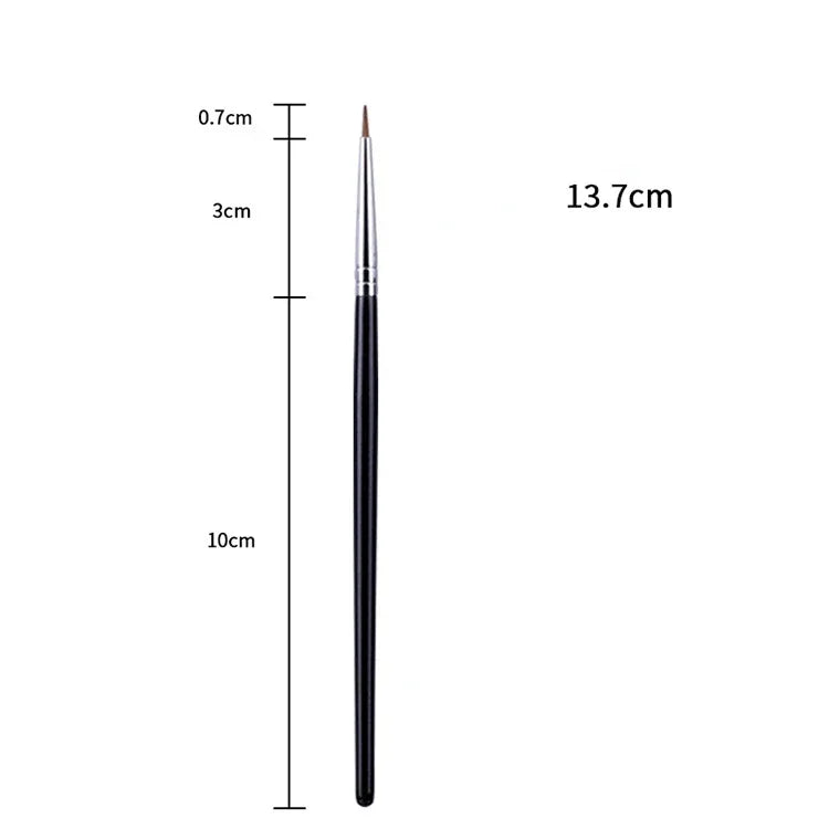 Fine Liner Brushes High Quality Small Angled Eyebrow Brush Professional Thin Eyeliner Make Up Brush Brow Eye Contour Makeup Tool Peaceful Pleasures Health and Wellness