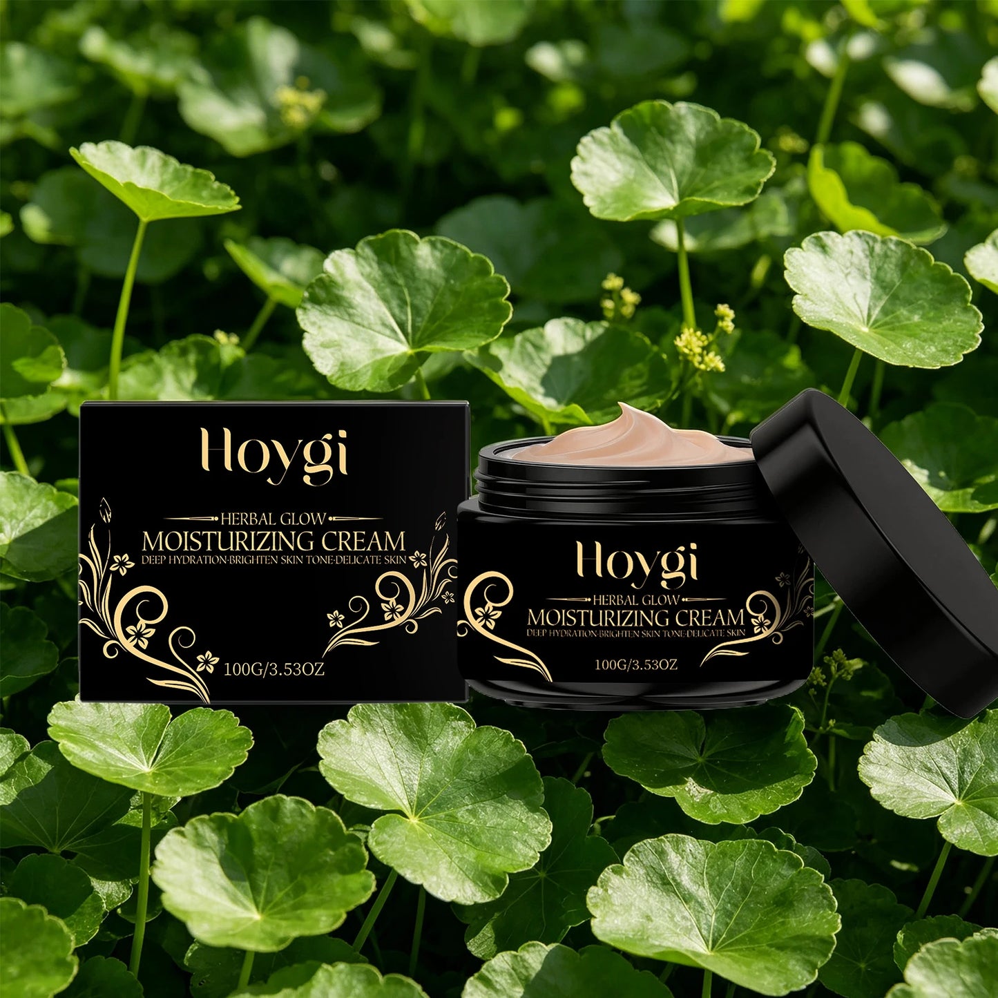 Centella Asiatica Moisturizing Face Cream Deep Hydrating & Skin Brightening Reduce Redness Soft Restores Elasticity Daily Care Peaceful Pleasures Health and Wellness