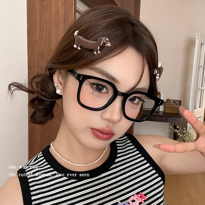 Cute Cartoon Puppy Hair Barrettes – Side Clip Hairpins