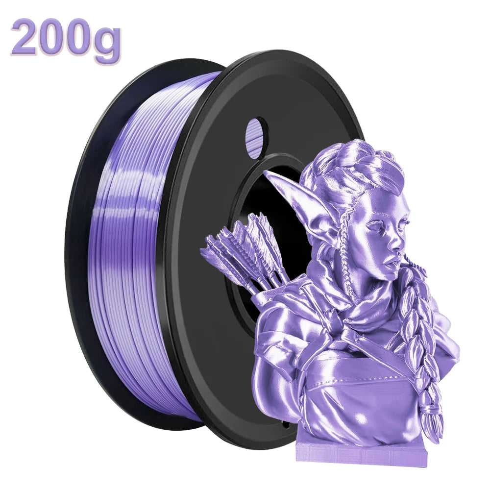 DINGSUN 3D Silk PLA Filament 1.75mm | 200g to 1kg Spool