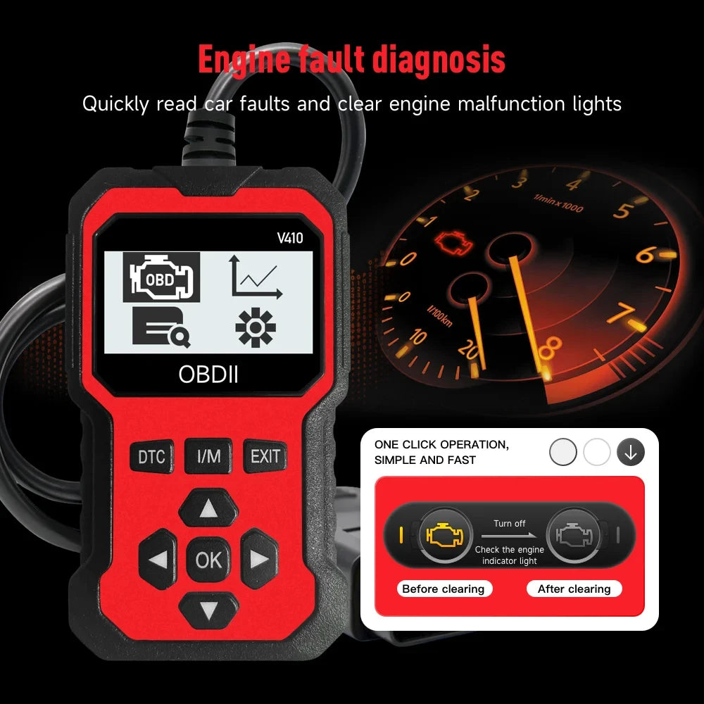 OBD2 Scanner Car Diagnostic Code Reader – Real-Time Data Peaceful Pleasures Health and Wellness