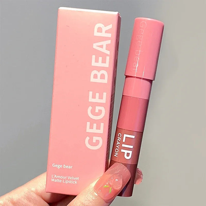 4-Color Matte Velvet Mist Lipstick,1Pc Waterproof Non-Stick Cup Long-Lasting Wear Lipstick For Women Peaceful Pleasures Health and Wellness