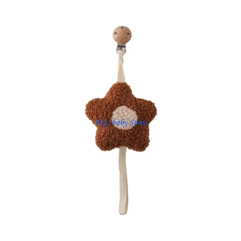 Cotton Pacifier Clip – Universal Baby Soother Holder Strap