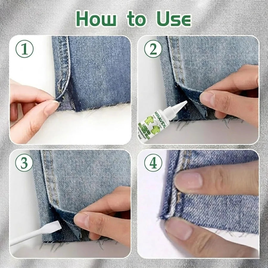 Waterproof Fabric Glue – Strong Adhesive for Clothes & Canvas