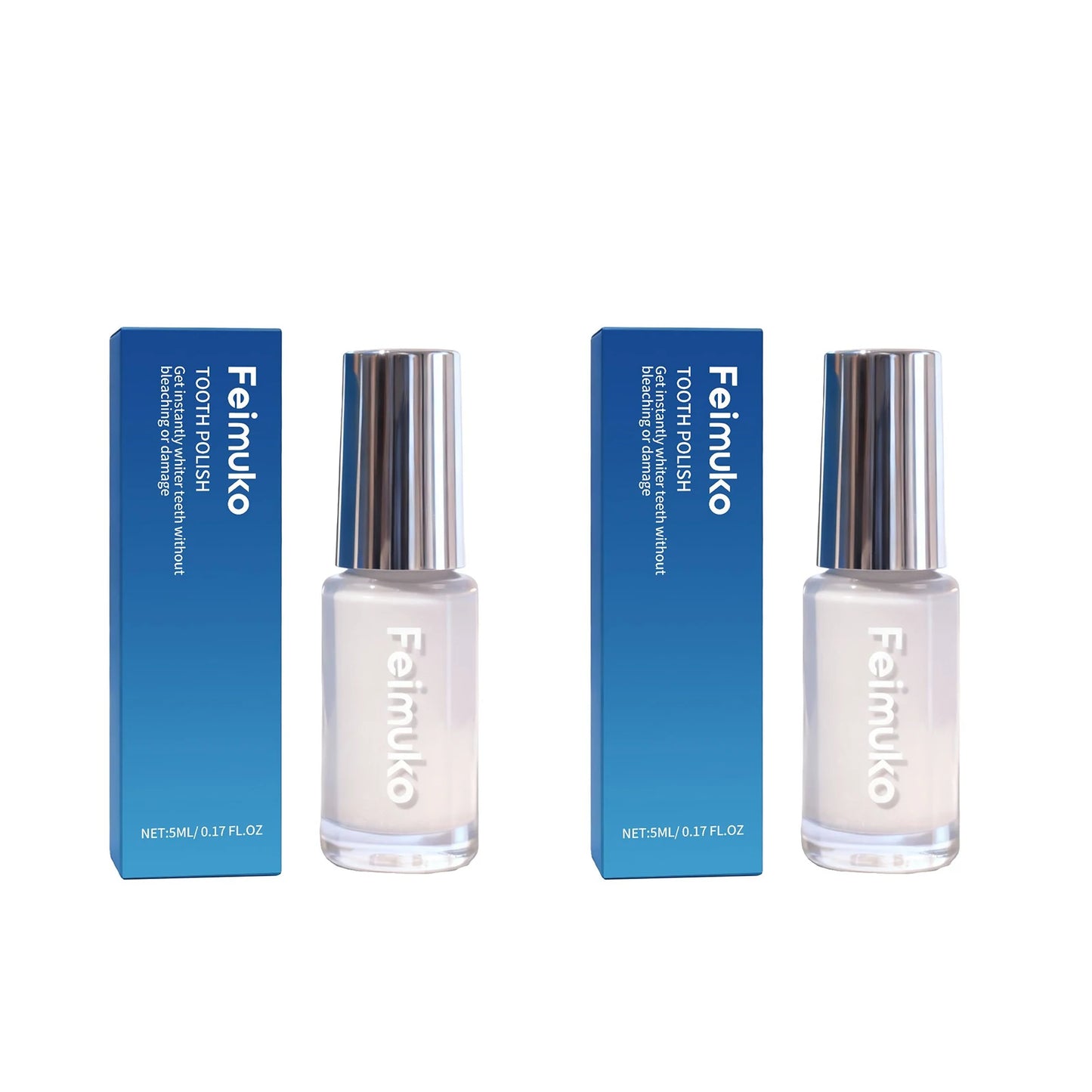 FEIMUKO Teeth Whitening Paint – Remove Stains & Freshen Breath Teeth Whitening Paint Peaceful Pleasures Health and Wellness 10ml boxed