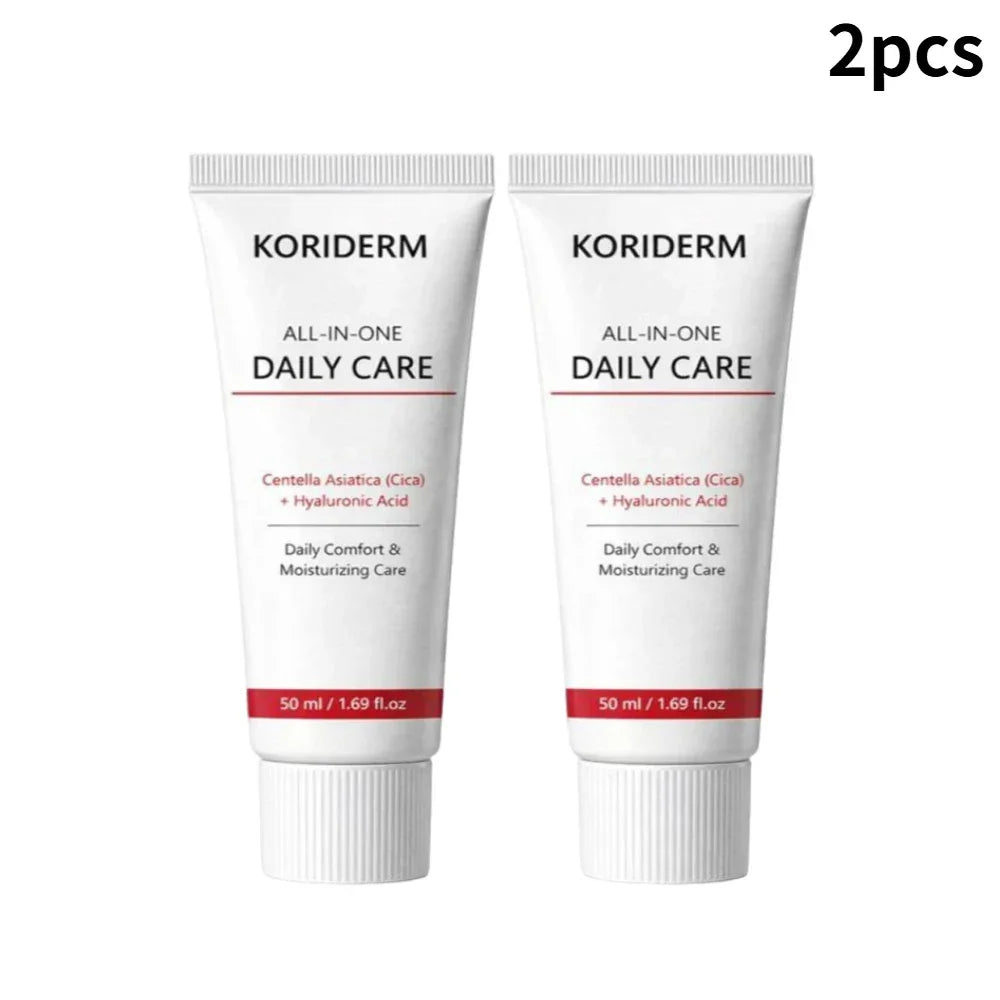 Centella Asiatica Face Cream Nourish Dry Skin Smoothing Rejuvenation Strengthen Barrier Non Irritating Cream Facial Moisturizer Peaceful Pleasures Health and Wellness 2PCS
