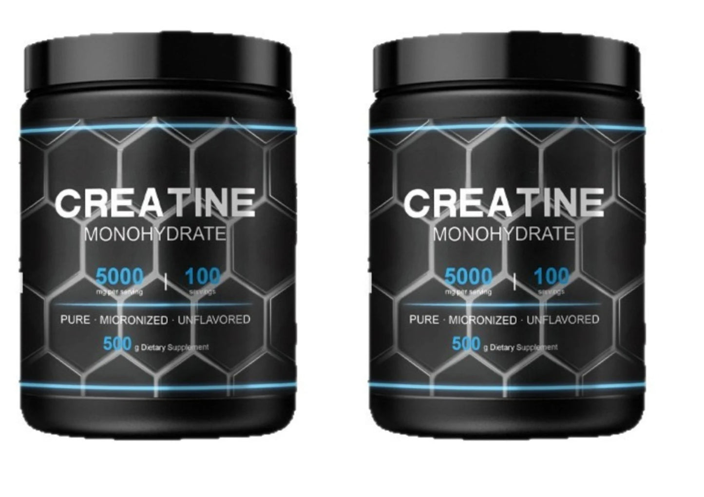 Pure Micronized Creatine Monohydrate Powder 500g | 5000mg