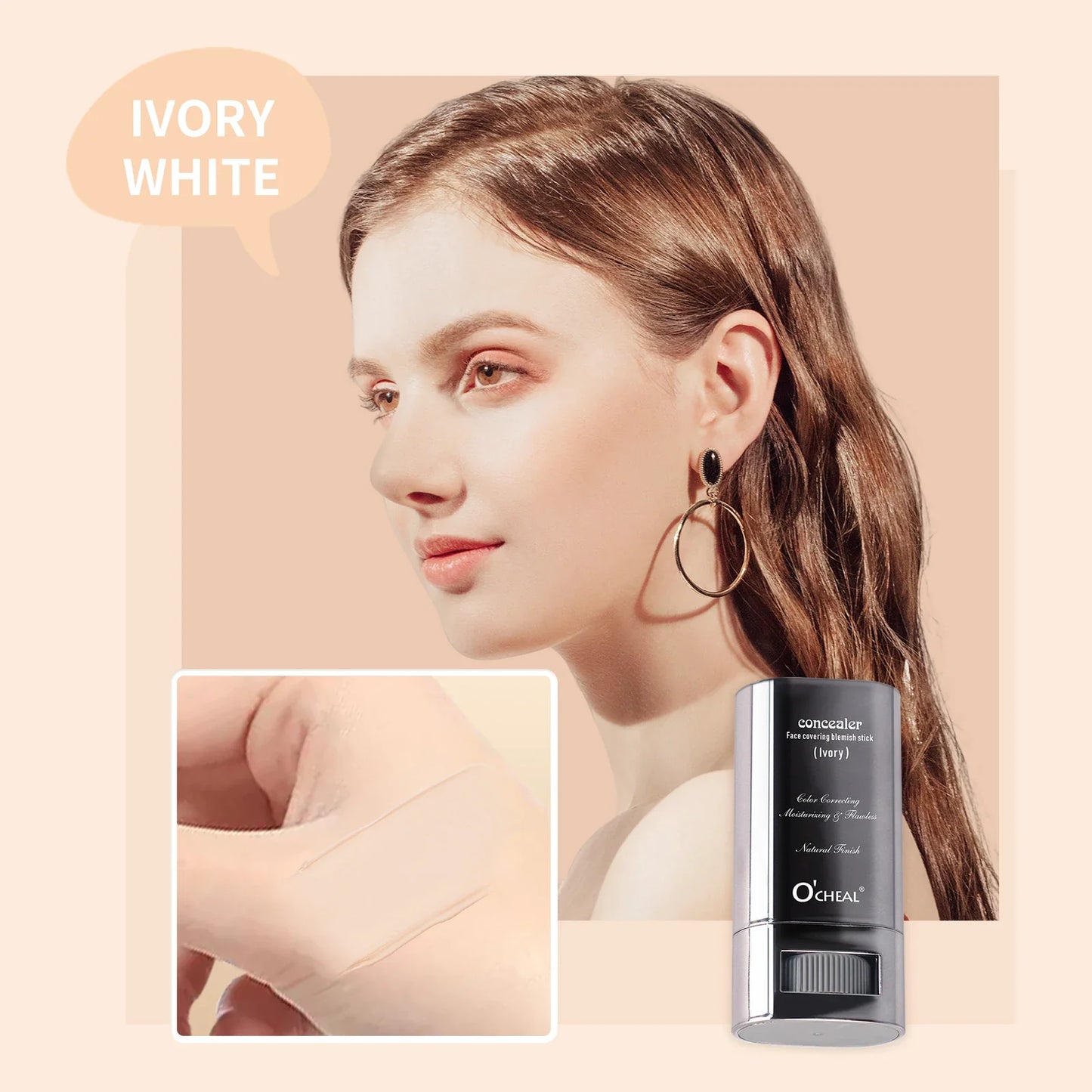 O'Cheal Contour & Concealer Stick – Long-Wear, Waterproof
