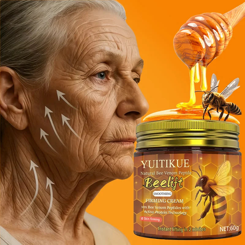 YUITIKUE Bee Venom Cream 60g – Instant Lift & Anti-Wrinkle Anti-Aging Face Cream Peaceful Pleasures Health and Wellness