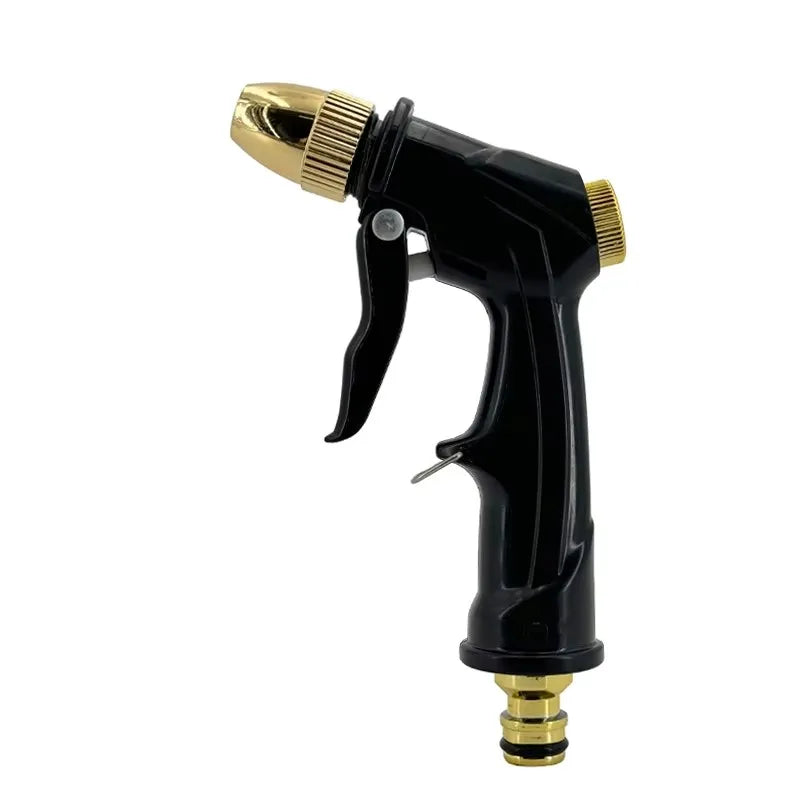 New High Pressure Washer Plastic Water Gun Garden Hose Nozzle Spray For Hidrolavadora Car Wash Sprinkler Cleaning Tool Water Jet Peaceful Pleasures Health and Wellness black