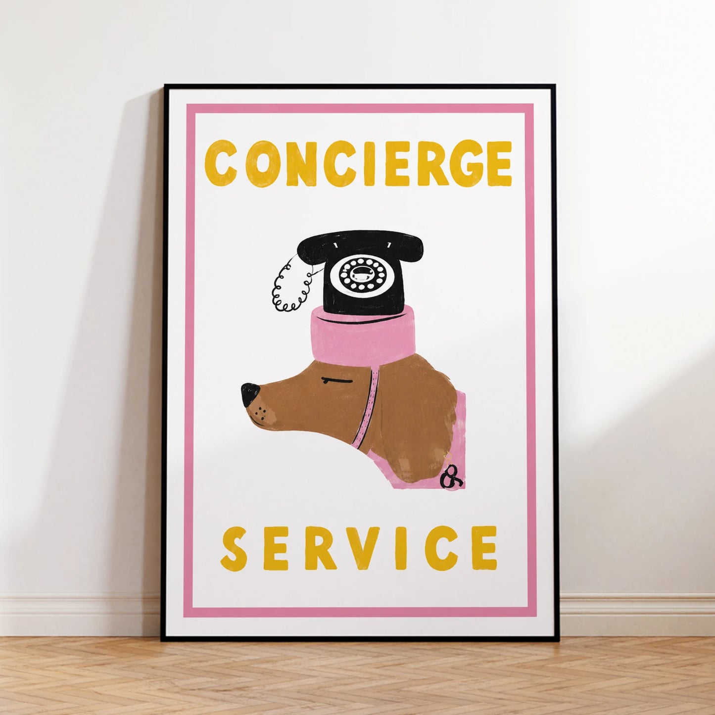 Modern,Retro Concierge Service Wall Art Print Canvas Painting Poster Picture For Living Room,Bedroom Home Decor Peaceful Pleasures Health and Wellness G4919 30x40cm Unframed