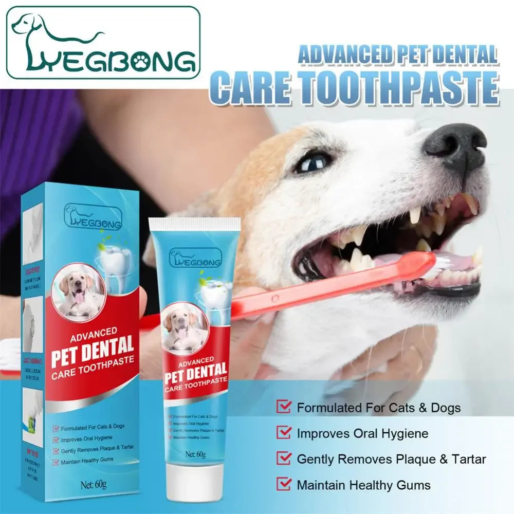 Pet Toothpaste for Dogs & Cats – Fresh Breath & Teeth Cleaning