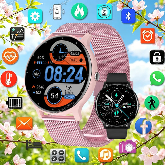 Ola Esporte Smart Watch | Full Touch, IP67, Bluetooth – Men & Women Smart Watch Peaceful Pleasures Health and Wellness