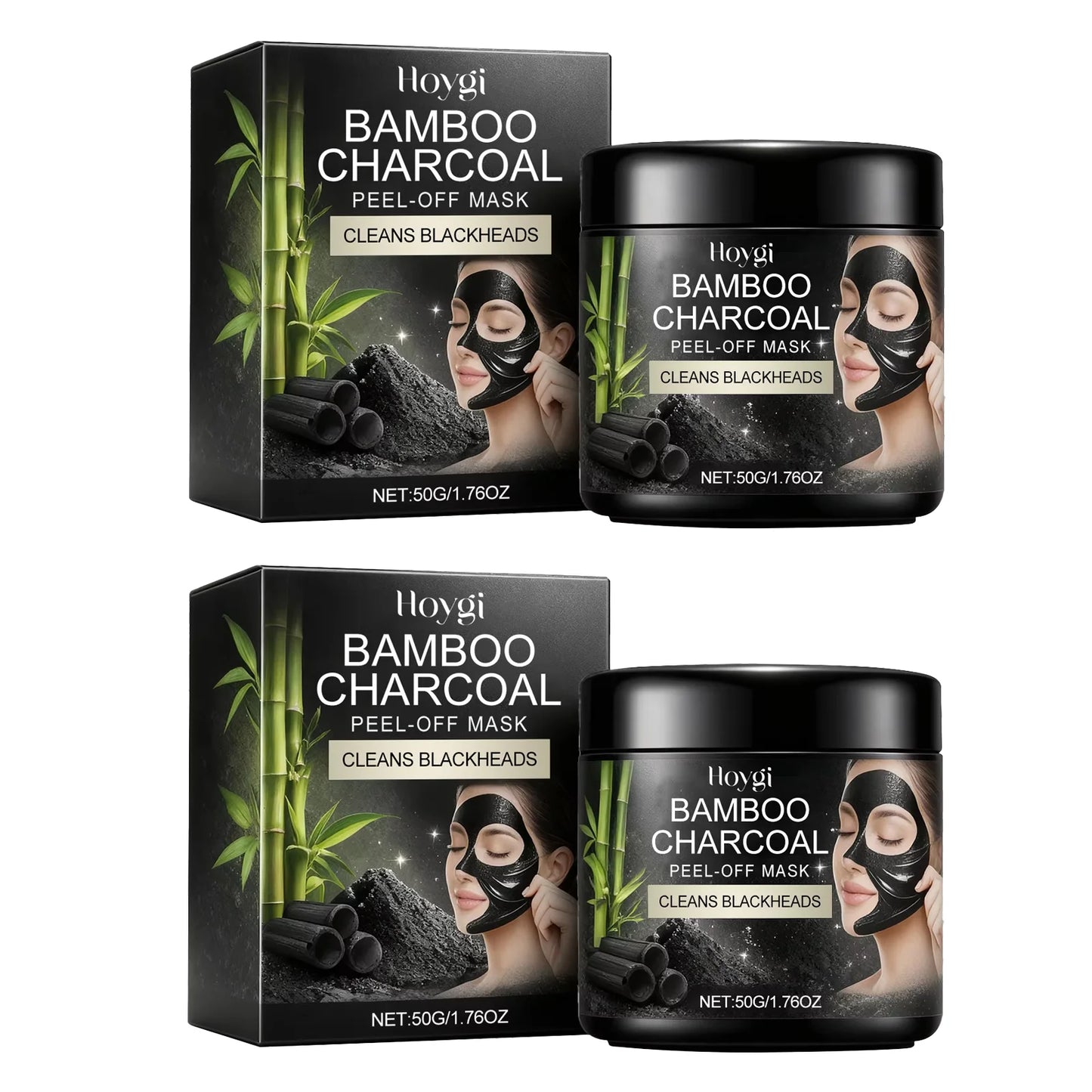 Charcoal Peel-Off Face Mask | Deep Pore Cleansing & Blackhead Remover