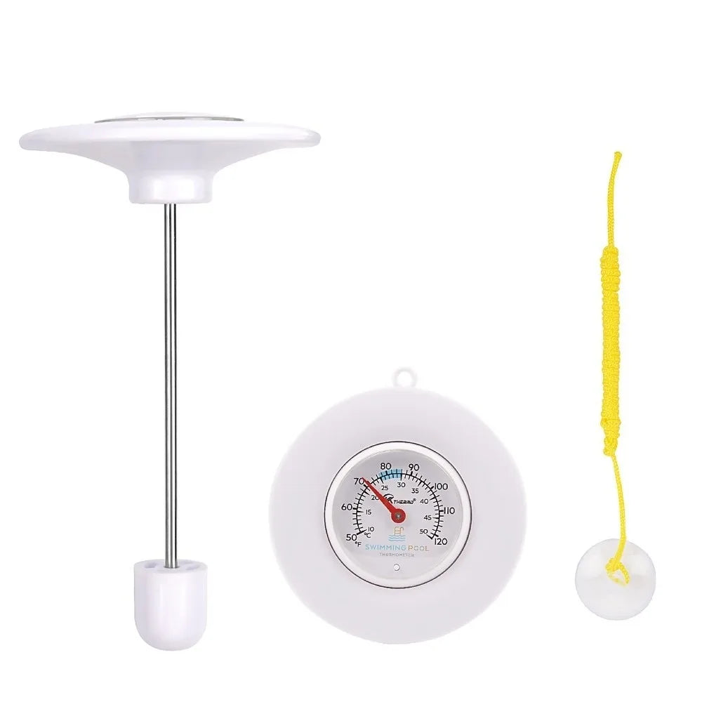 Floating Pool Thermometer – Waterproof Mechanical Water Gauge