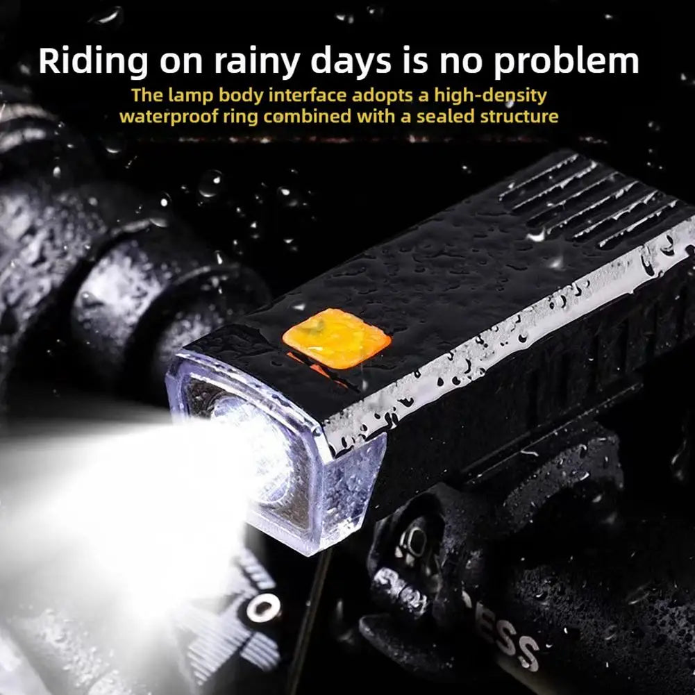 USB Rechargeable LED Bicycle Light – High-Brightness Front Light & Taillight for Night Riding Peaceful Pleasures Health and Wellness