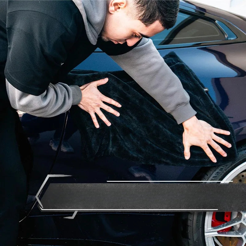 Oversized Microfiber Car Wash Towel – Absorbent Drying Cloth