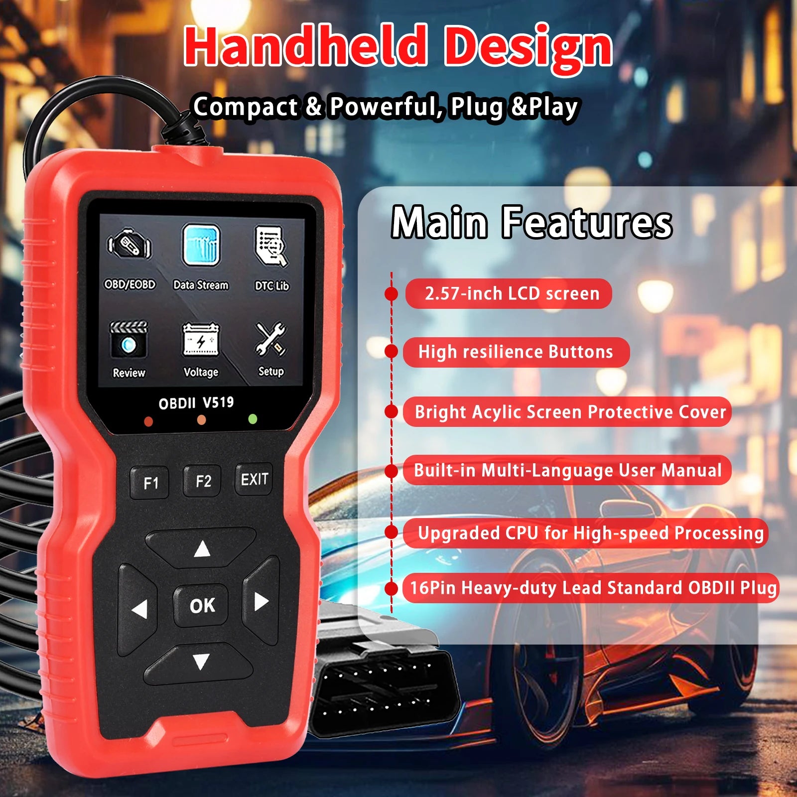 2025 OBD2 Scanner – Real-Time Data & Engine Fault Code Reader Peaceful Pleasures Health and Wellness
