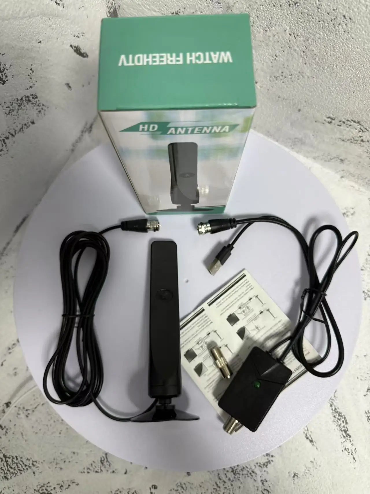 Indoor Digital TV Antenna – HDTV Vertical Aerial for Europe & USA