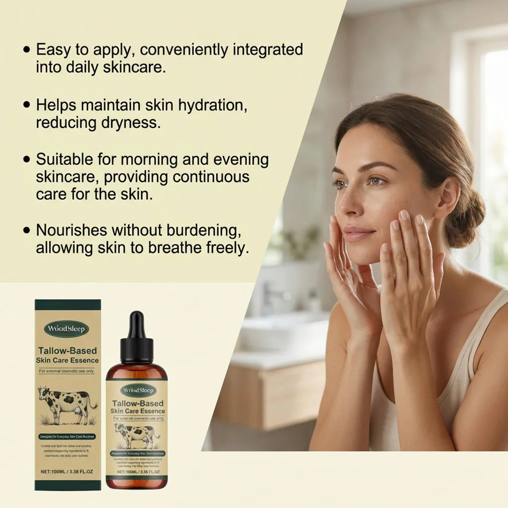 Tallow Face Serum 100ml – Moisturizing & Soothing Skin Essence