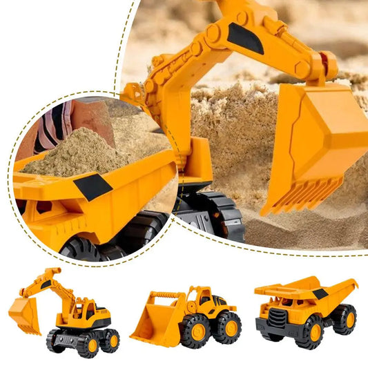 Inertial Driving Construction Truck Toy for Kids Fun Peaceful Pleasures Health and Wellness