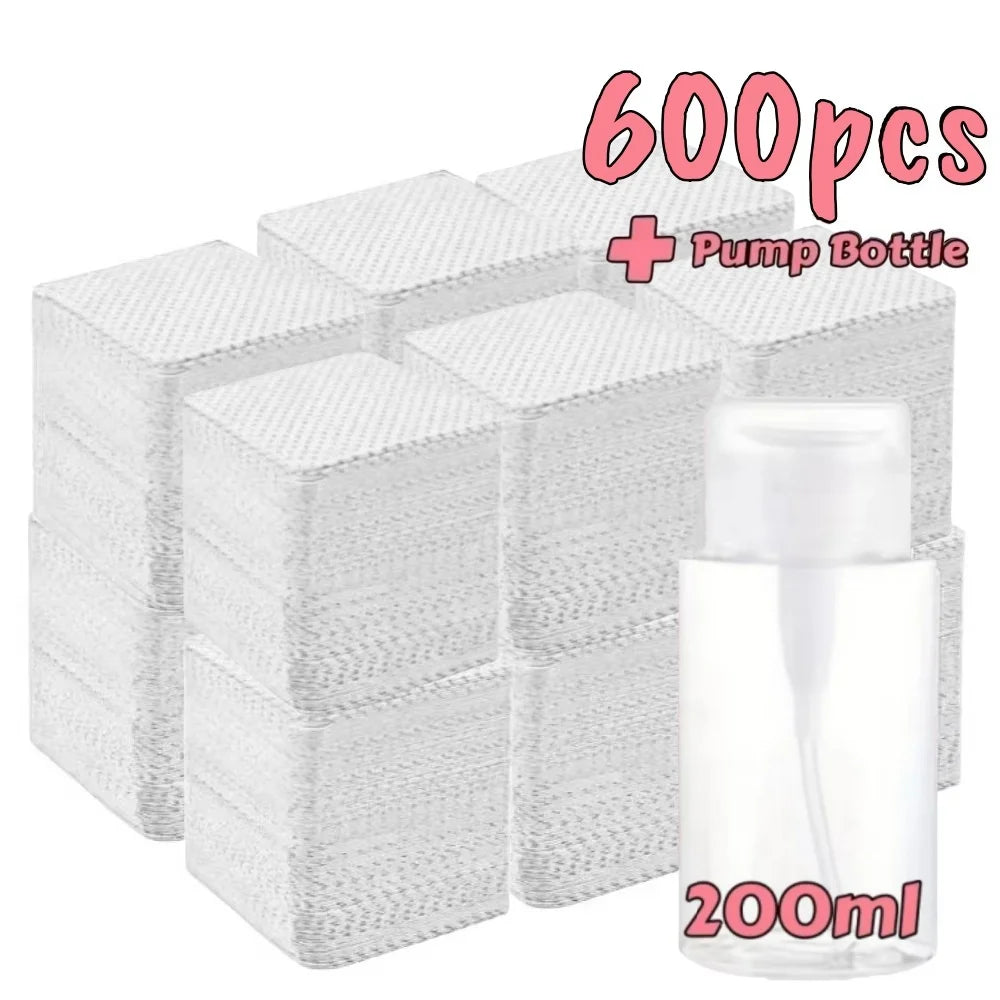 Lint-Free Nail Wipes | Gel Cleansing Polish Remover Pads