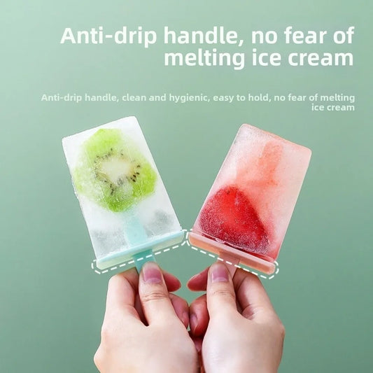 Reusable DIY Popsicle Mold – Easy Release Ice Cream Maker Set Popsicle Mold Set Peaceful Pleasures Health and Wellness
