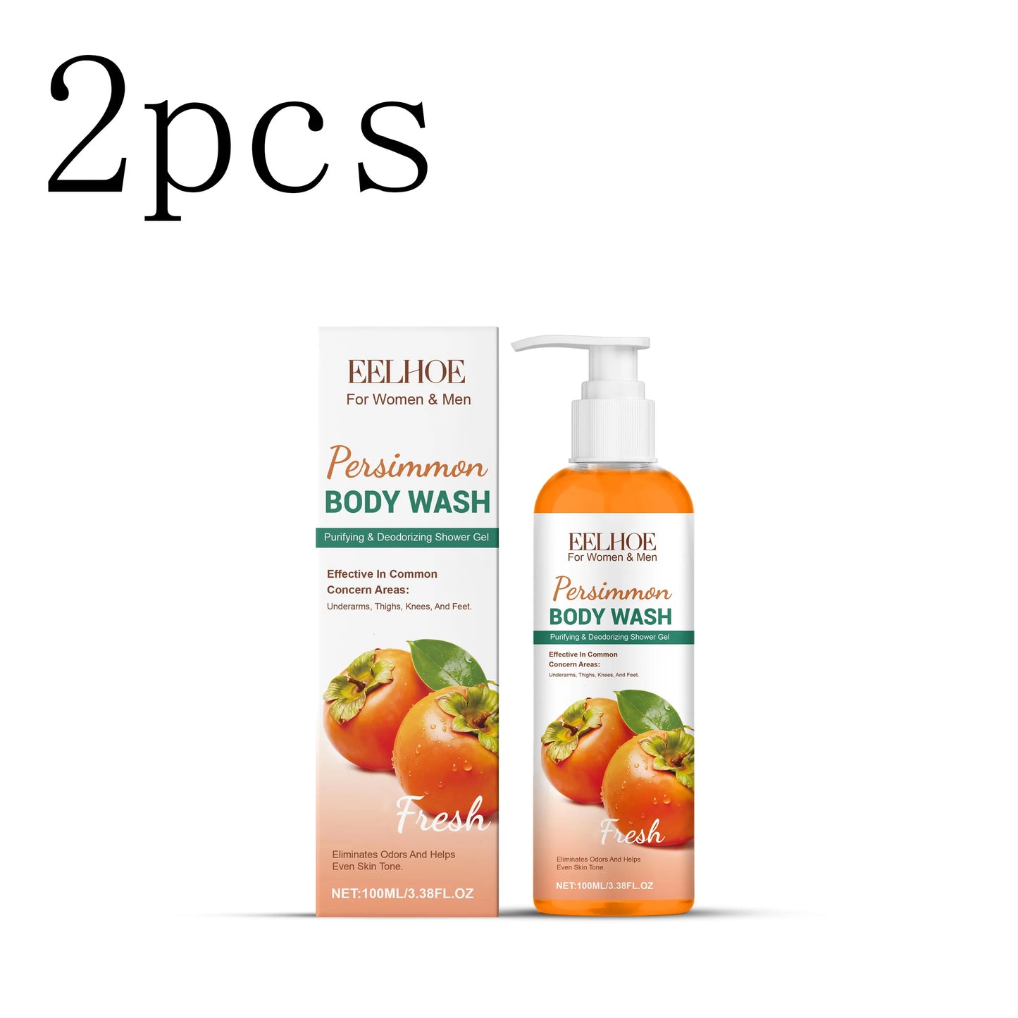 Persimmon Fresh Shower Gel – Refreshing Daily Body Wash