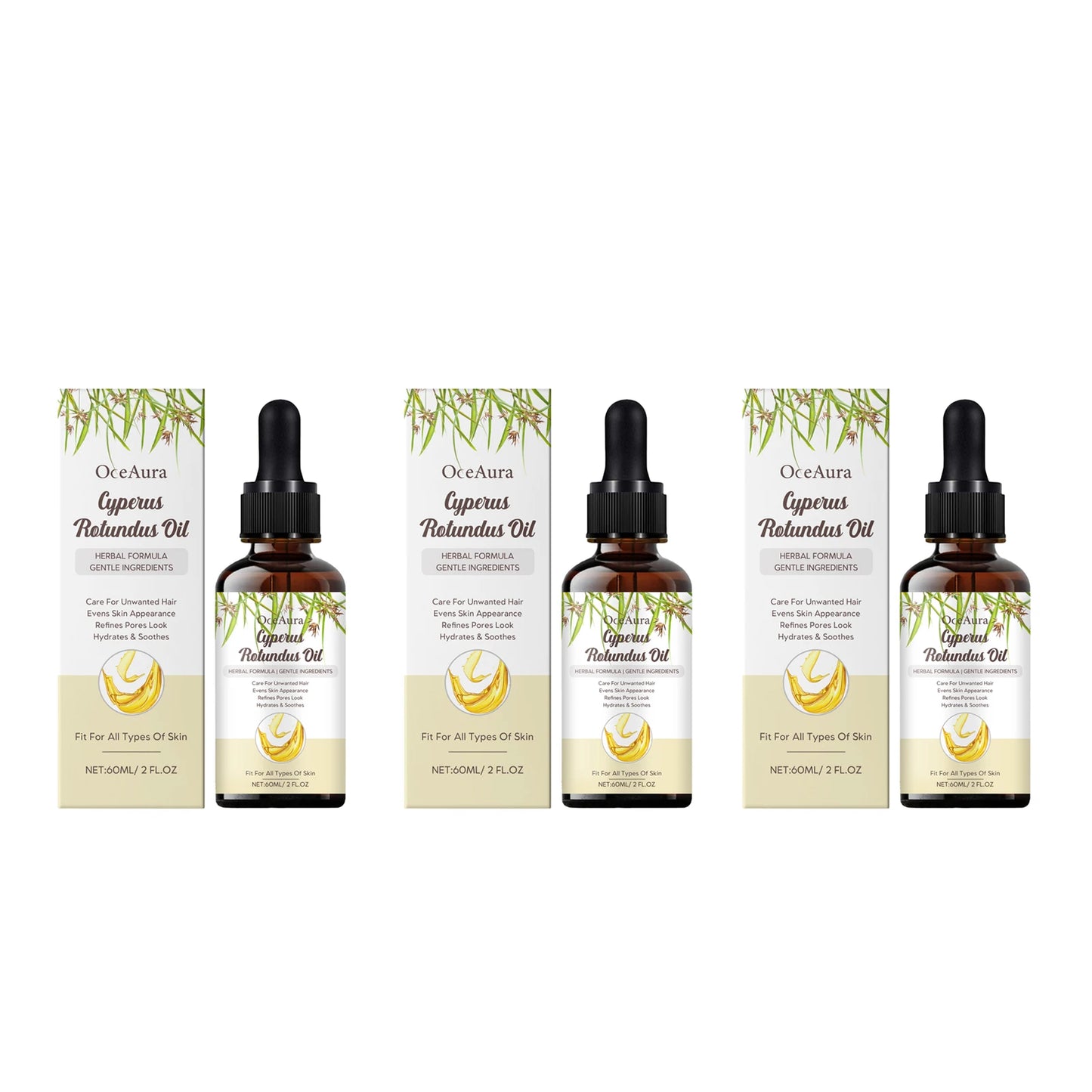 Hair Removal Essential Oil Armpit Legs Arms Body Hair Growth Inhibitor Painless Depilatory Hydrating Repair Smoothing Skin Care Peaceful Pleasures Health and Wellness 180ml boxed