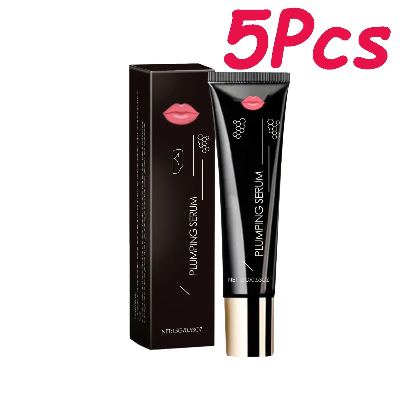 Plumping Lip Serum Gloss – Hydrating & Volumising Oil