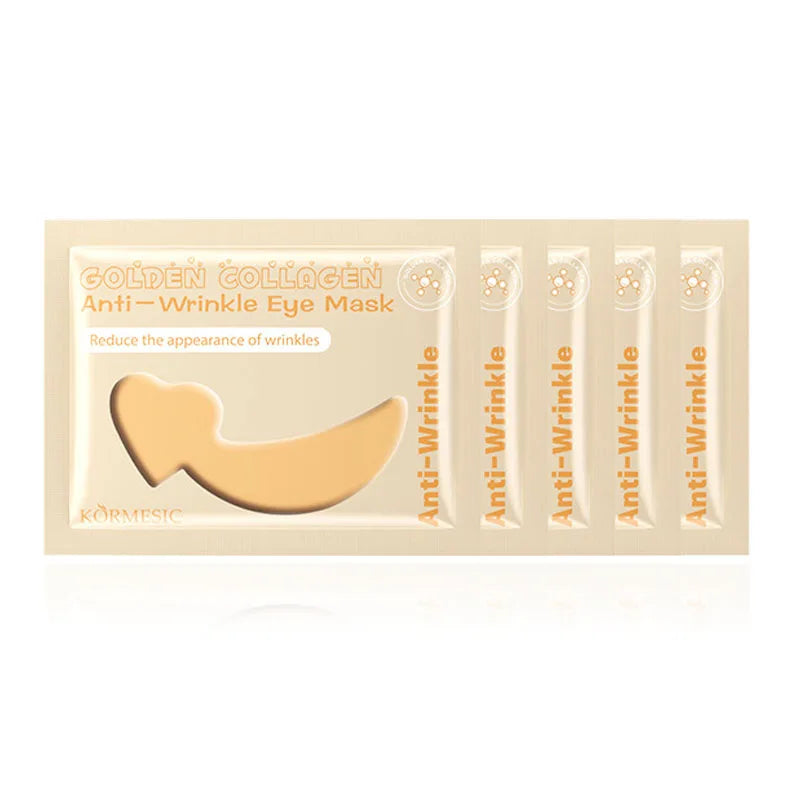 24K Gold Collagen Eye Patches – Dark Circles & Anti-Aging Mask