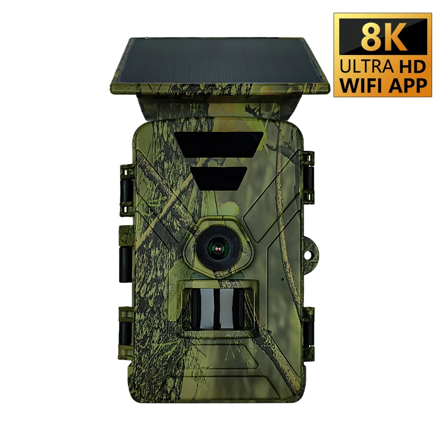 Wifi Hunting Camera Solar Trail 8K 60MP Wildlife IP66 Waterproof
