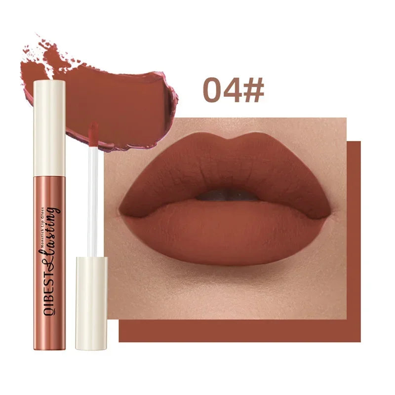 24-Color Matte Liquid Lipstick – Waterproof Velvet Lip Gloss Set