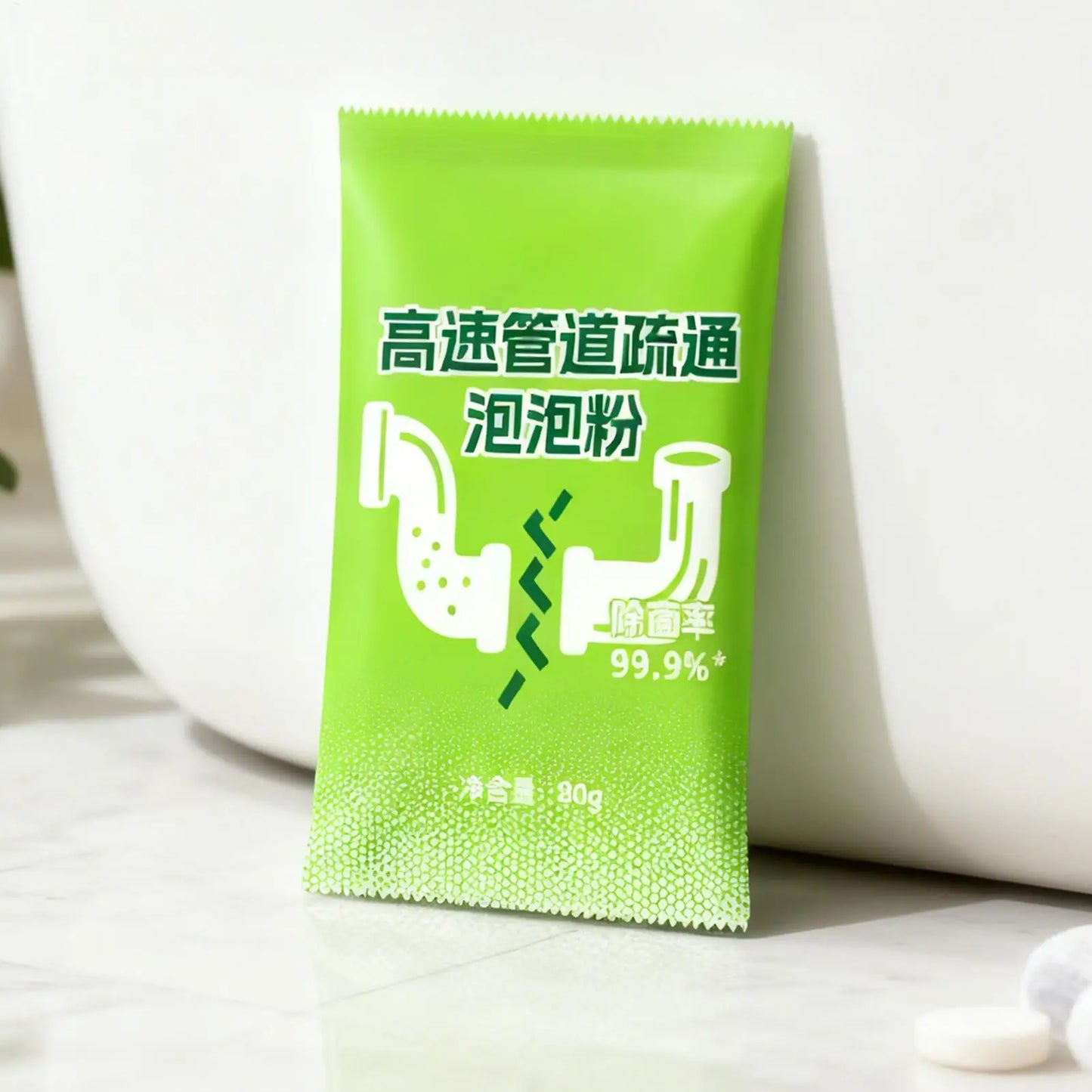 Foaming Drain Cleaner Powder – Fast-Acting Clog Remover