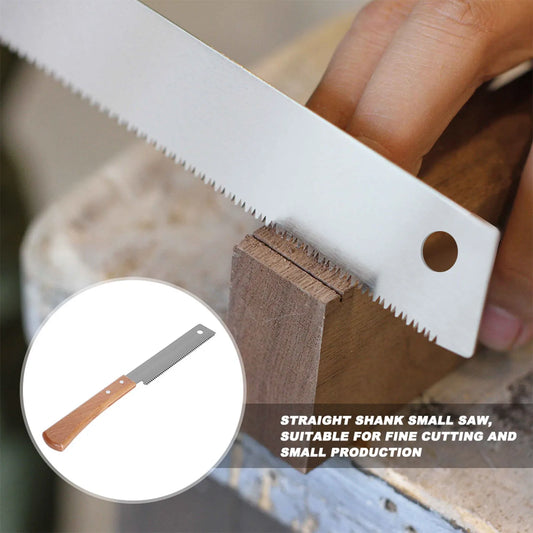Small Hand Saw Hand Saw Small Hand Saw Wooden Handle Accurate Household Woodworking Flush Cutting Trim Tool 12in Wood Hand Saw Peaceful Pleasures Health and Wellness Default Title