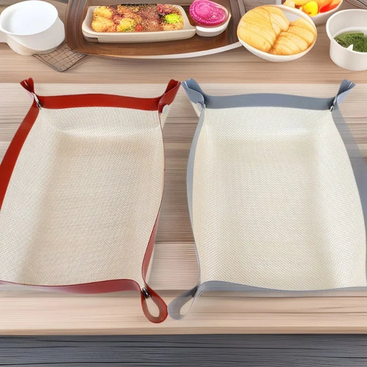 Silicone Baking Mat & Oven Liner – Non-Stick, Leakproof, Anti-Slip, Reusable for Cookies, Macarons & Pizza Peaceful Pleasures Health and Wellness