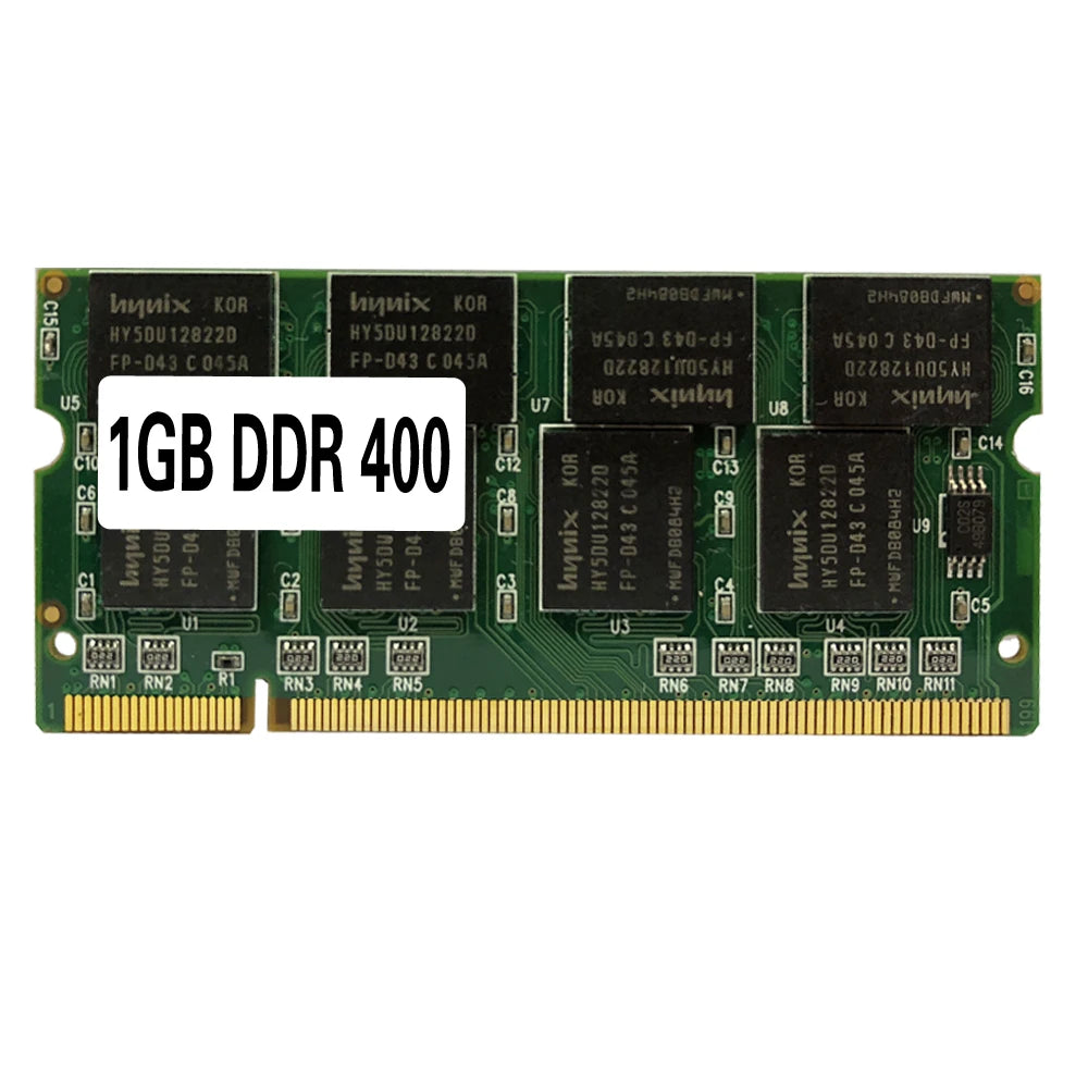 Laptop Memory Ram Module DDR 1GB DDR1 200Pin Dimm 400MHz For Notebook Peaceful Pleasures Health and Wellness Default Title