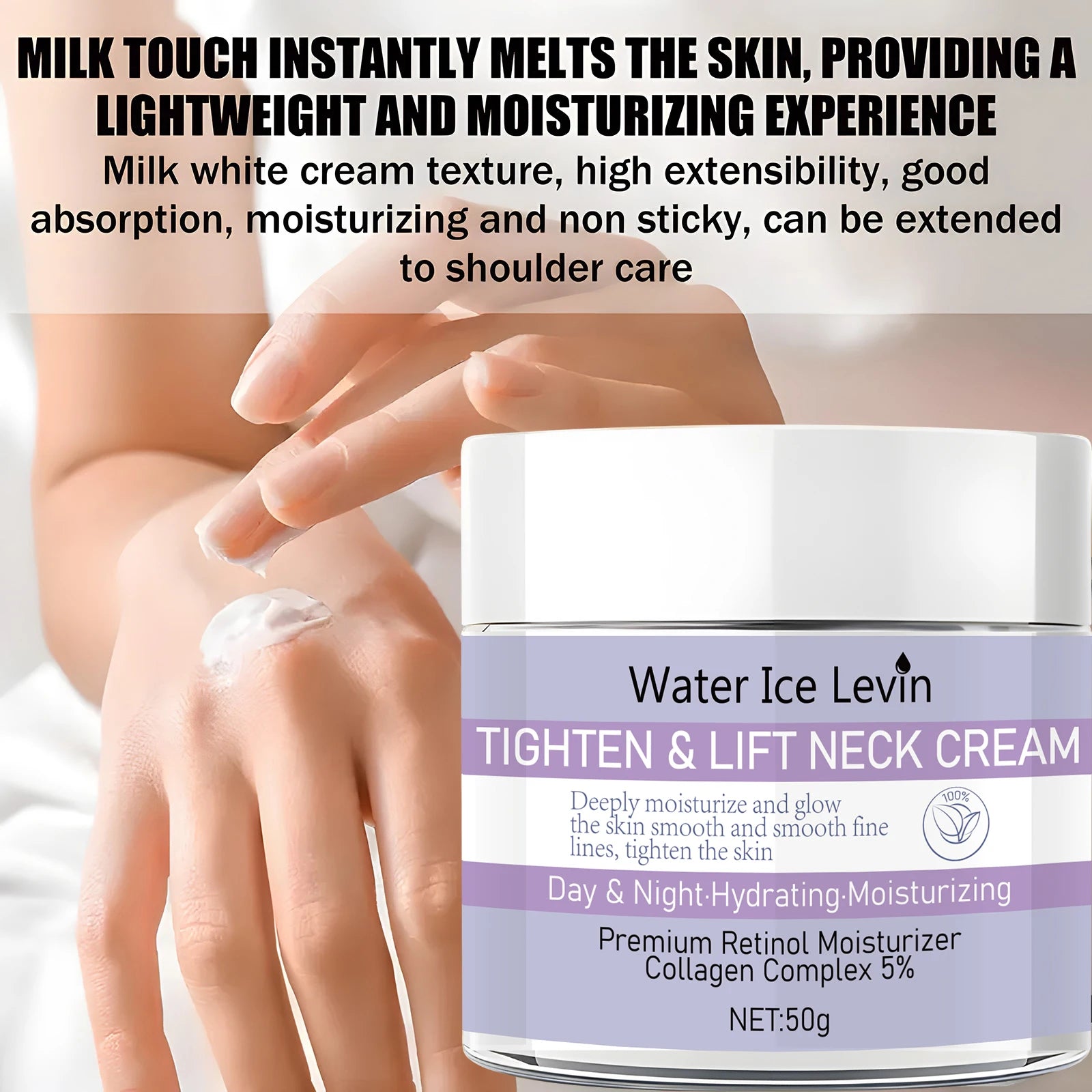 Day & Night Firming Cream with Collagen & Glycerin | 60g Firming Face Cream Peaceful Pleasures Health and Wellness