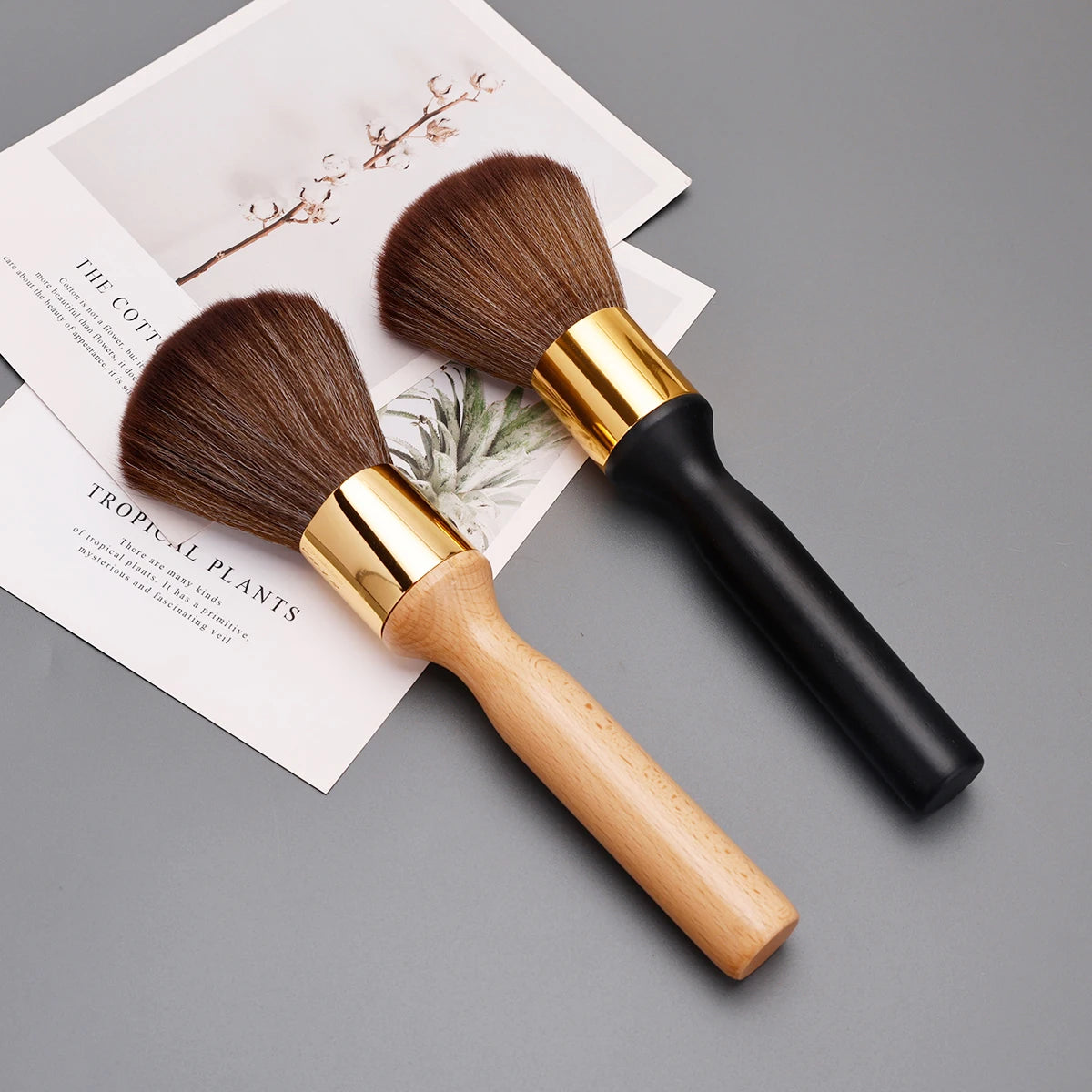 Hairdressing Soft Hair Neck Face Duster Brush, Professional Cleaning Brush for Hair Cutting, Barber Salon Styling & Makeup Tools Peaceful Pleasures Health and Wellness