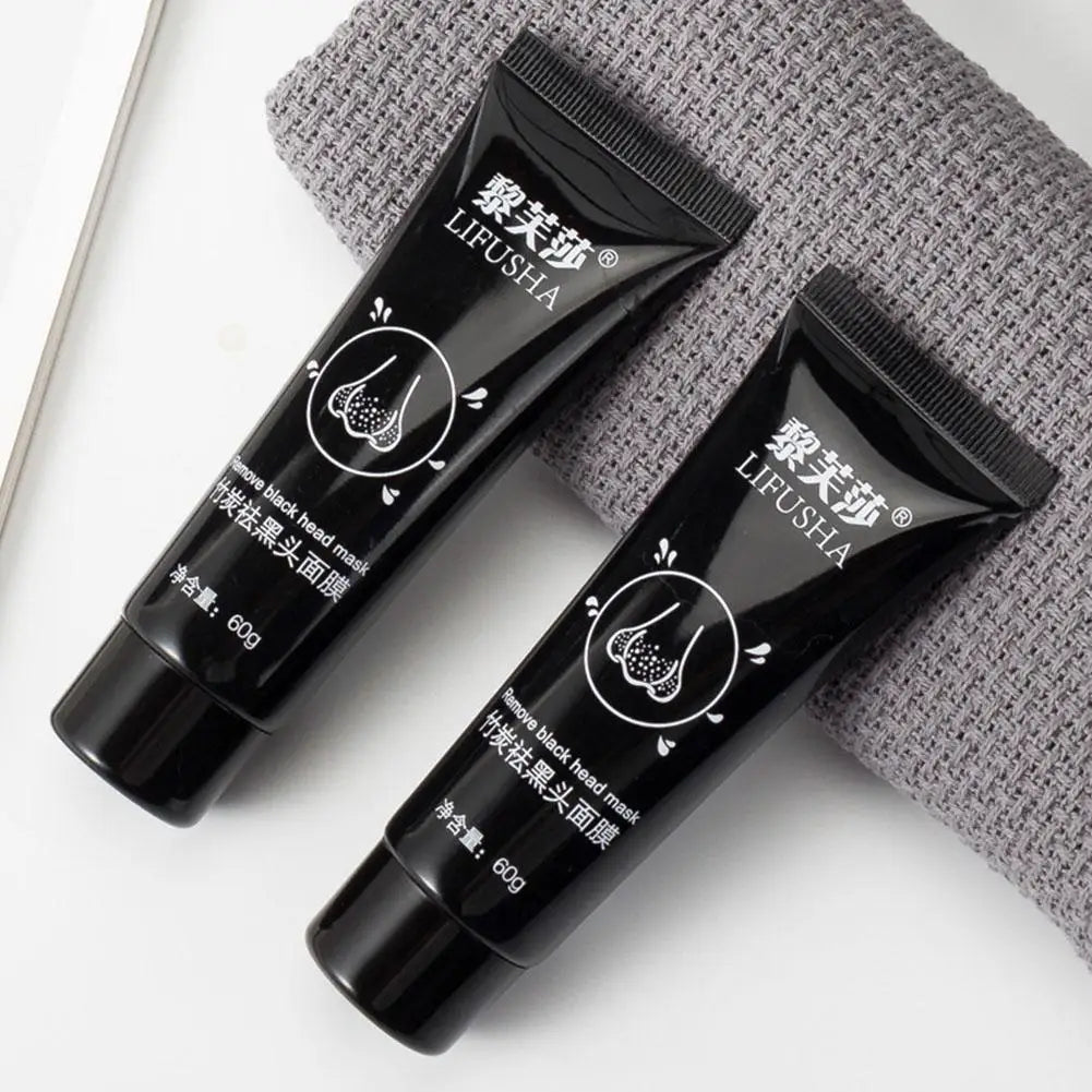 Bamboo Charcoal Peel-Off Mask – Deep Clean Blackhead Remover