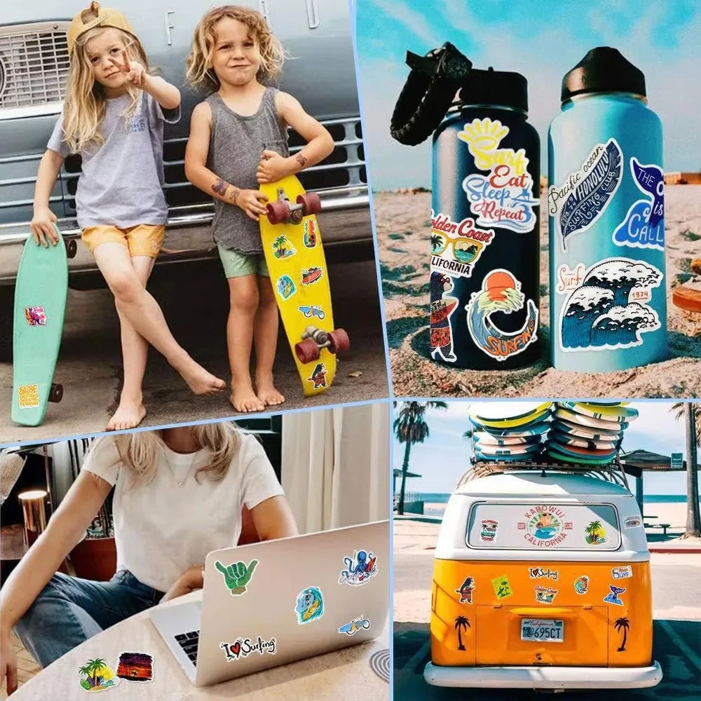 Custom Die-Cut Vinyl Stickers | Waterproof Logo Labels