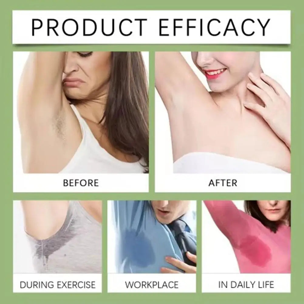 Body Odor Remove Cream Underarm Bad Smell Sweating Removal Armpit Refreshing Antiperspirant Lasting Aroma Deodorant Body Care Peaceful Pleasures Health and Wellness