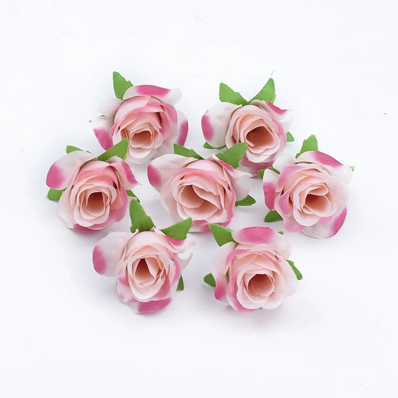 Silk Rose Bud Artificial Flowers – Wedding, Party & Home Decor Artificial Silk Flowers Peaceful Pleasures Health and Wellness color 15 50pcs