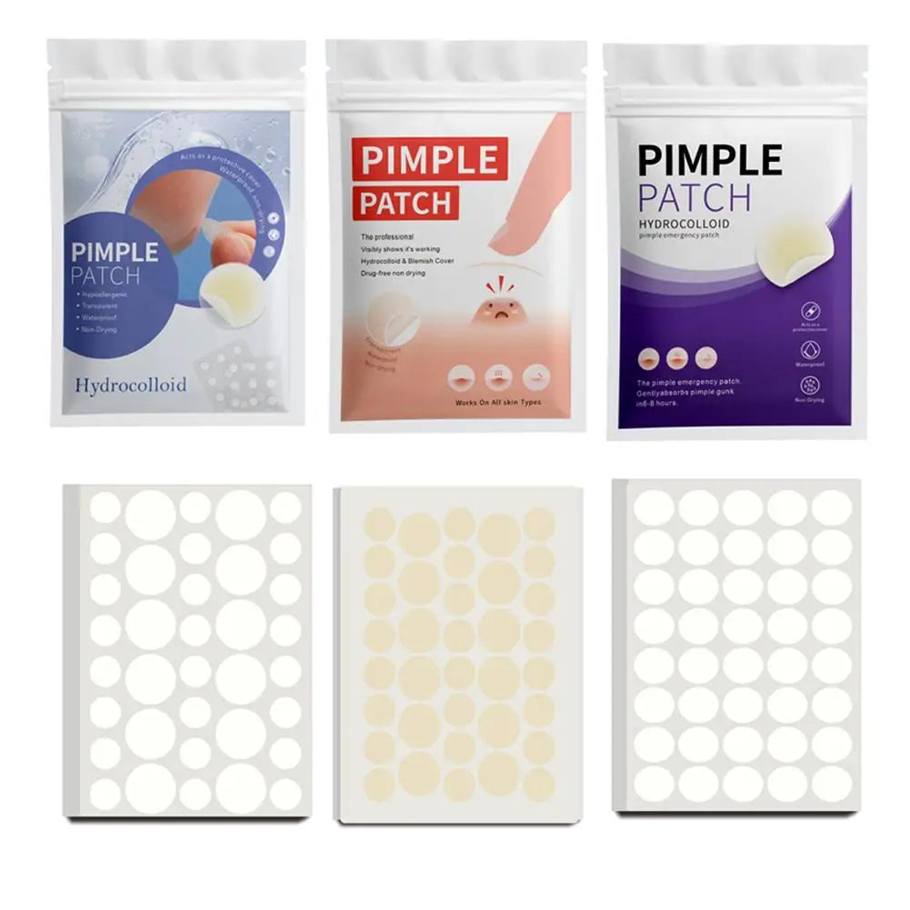 Hydrocolloid Acne Pimple Patches with Tea Tree Oil – 360-400ct
