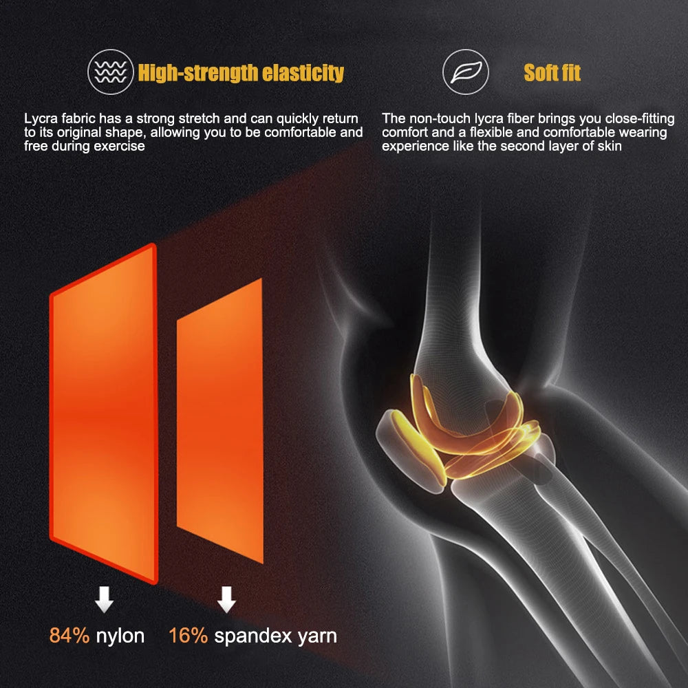 Honeycomb Knee Pad Compression Sleeve for Basketball & Sports Knee Compression Sleeve Peaceful Pleasures Health and Wellness