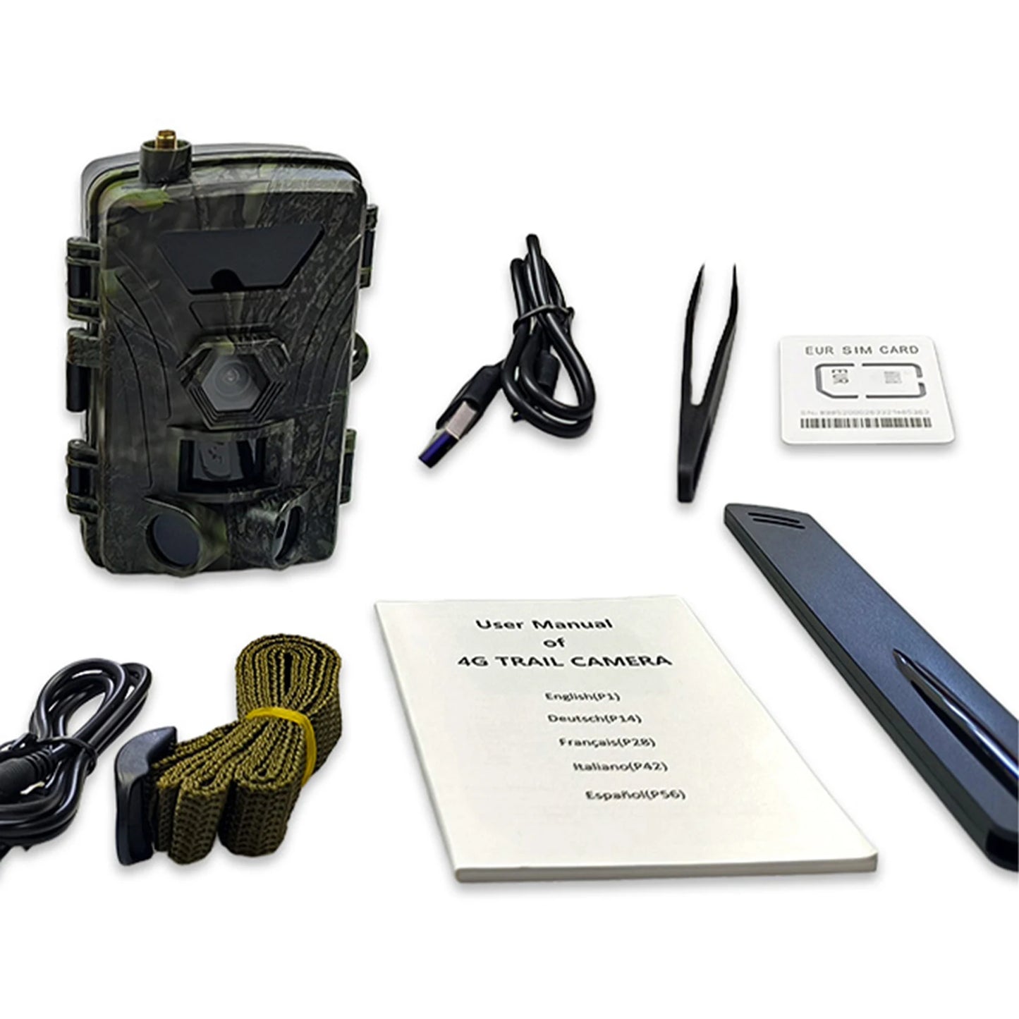 Fast Trigger Wildlife Camera Infrared Night Vision Trail 4K Hunting