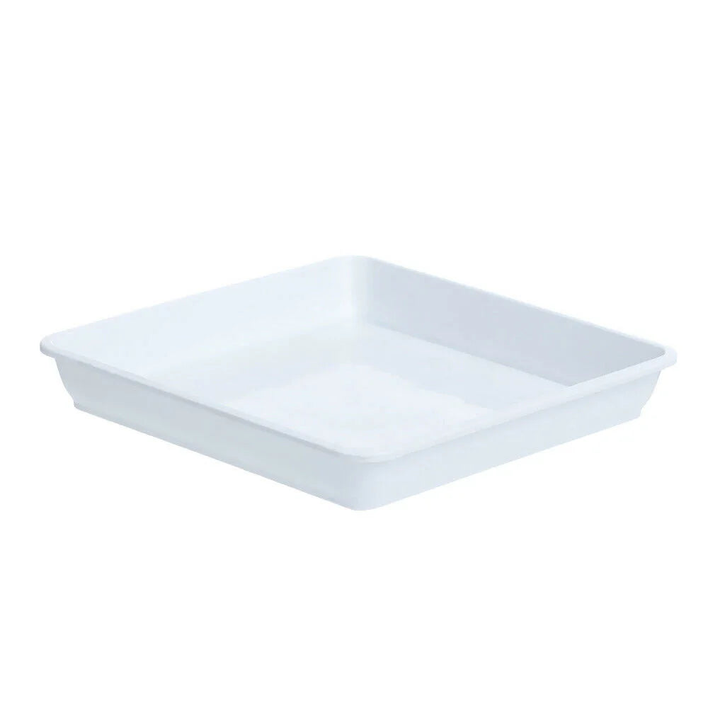 PP Plastic Flower Pot Drip Tray | Indoor Plant Saucer 6 Sizes